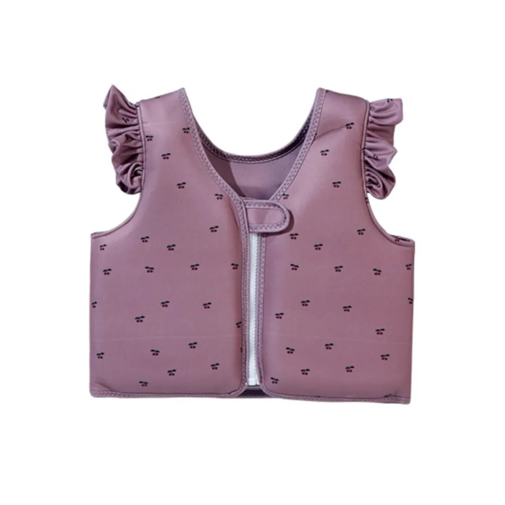 Kids Anti-Rollover Buoyancy Swim Vest | Cartoon Swimming Aid Kids Swim Vest PLUSH Style F