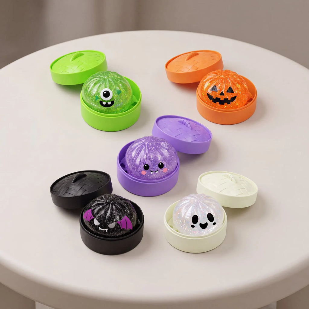Halloween Squishy Bun Toy – Slow Rebound Spooky Gift Squishy Novelty Toy PLUSH