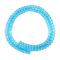 Lake Blue Round Glass Crystal Spacer Beads – DIY Jewelry Glass Spacer Beads PLUSH 4mm