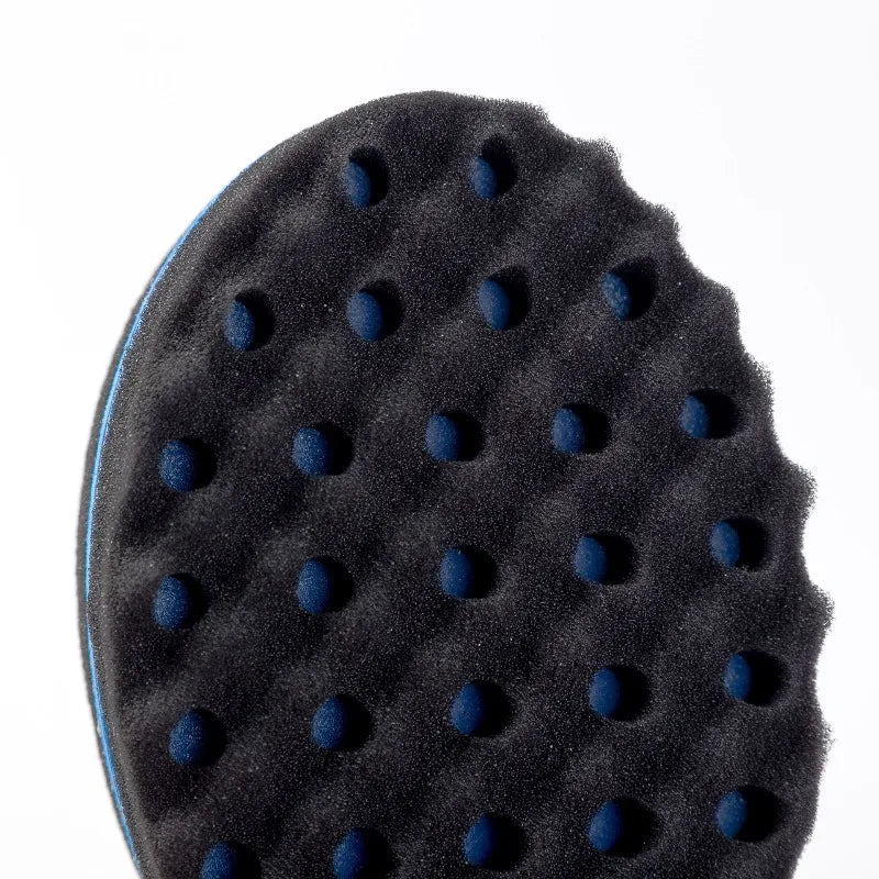 Oval Double-Sided Magic Twist Hair Sponge Brush for Natural Hair Hair Twist Sponge PLUSH
