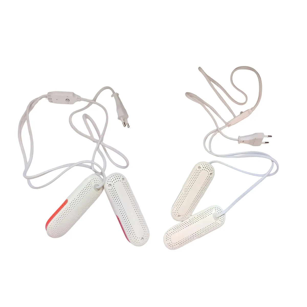 Compact Portable Shoe Dryer & Boot Warmer | Ventilation Holes Portable Shoe Dryer PLUSH WhiteGray