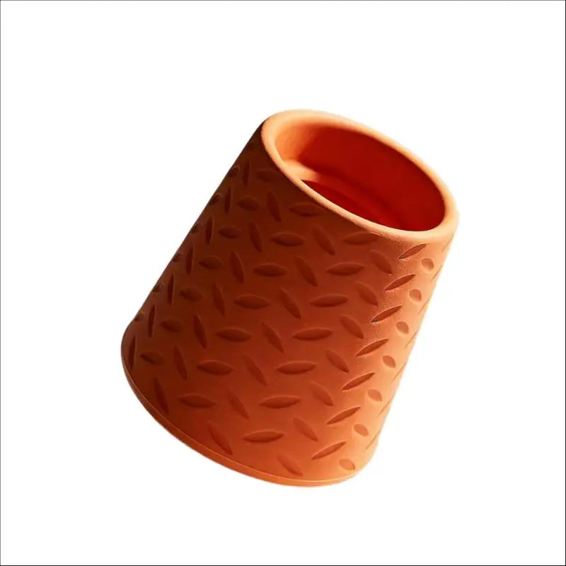 Portable Silicone Pet Bathing Shower Head – Bottle Cap Sprinkler Pet Shower Attachment PLUSH Orange