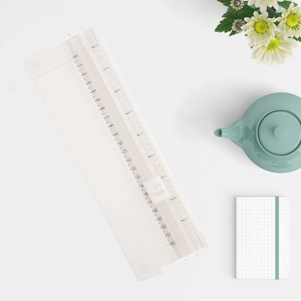 Mini Safety Paper Cutter Trimmer – Portable Cutting Board Paper Trimmer Cutter PLUSH