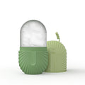Silicone Face Ice Roller Tray – Facial Massage & Cooling Tool Facial Ice Roller PLUSH Green