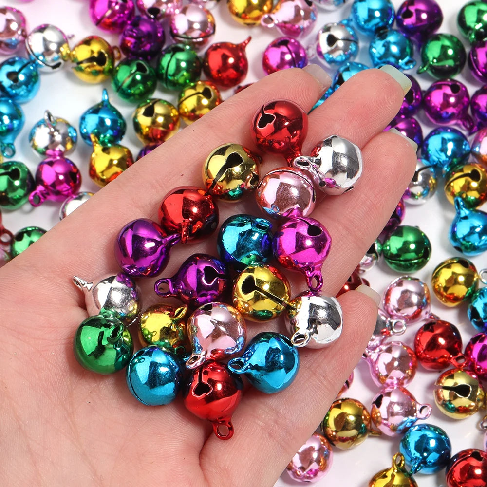 Metal Jingle Bells Christmas Ornaments 10-50pcs – DIY Crafts Christmas Craft Bells PLUSH