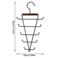 Rotating Double-Sided Vertical Clothes Hanger | Space-Saving Clothes Hanger Organizer PLUSH 1PC