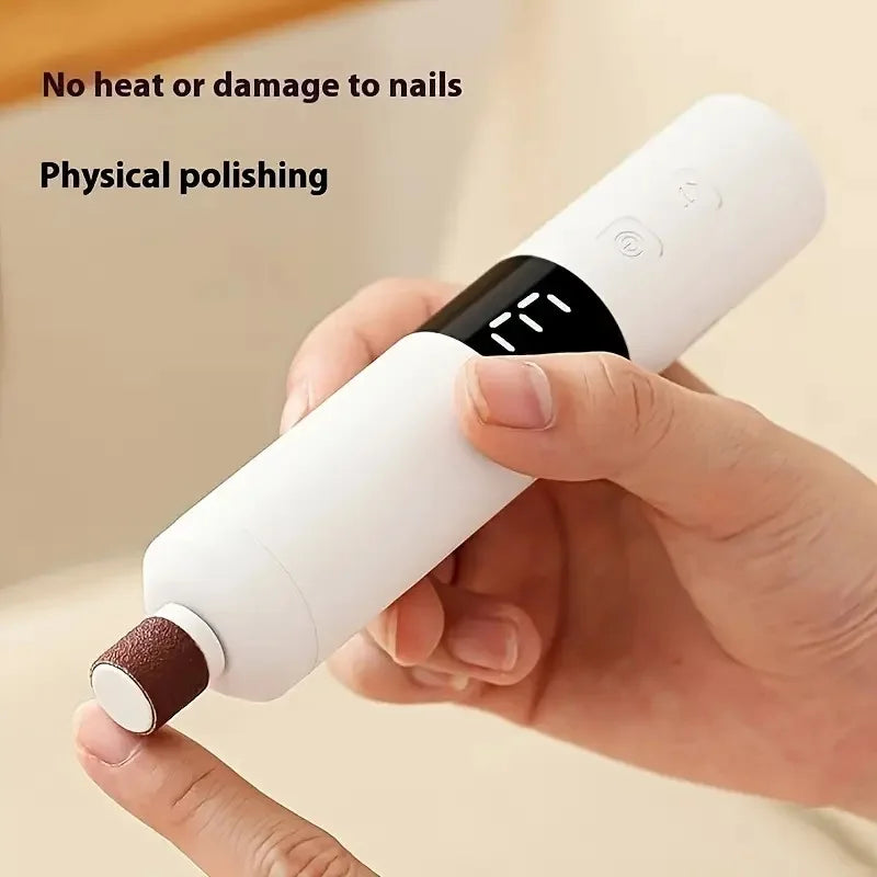 Electric 2-in-1 USB Foot & Nail Grinder | PLUSH Beauty Device Electric Foot Grinder PLUSH