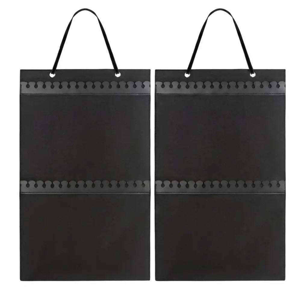 Wall Mounted Felt Jewelry Organizer Bag – Space-Saving Display Jewelry Organizer Bag PLUSH