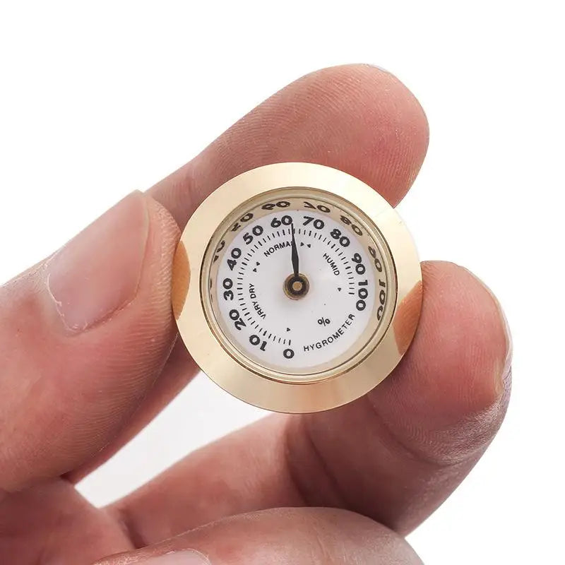 28mm Cigar Hygrometer – Humidity Monitor for Humidor Cigar Hygrometer PLUSH