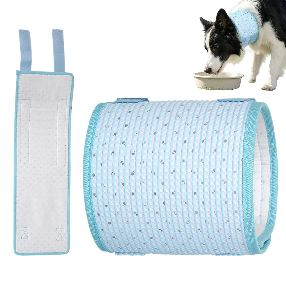 Breathable Pet Neck Brace – Anti-Lick Recovery Collar Dogs Cats Pet Recovery Collar PLUSH