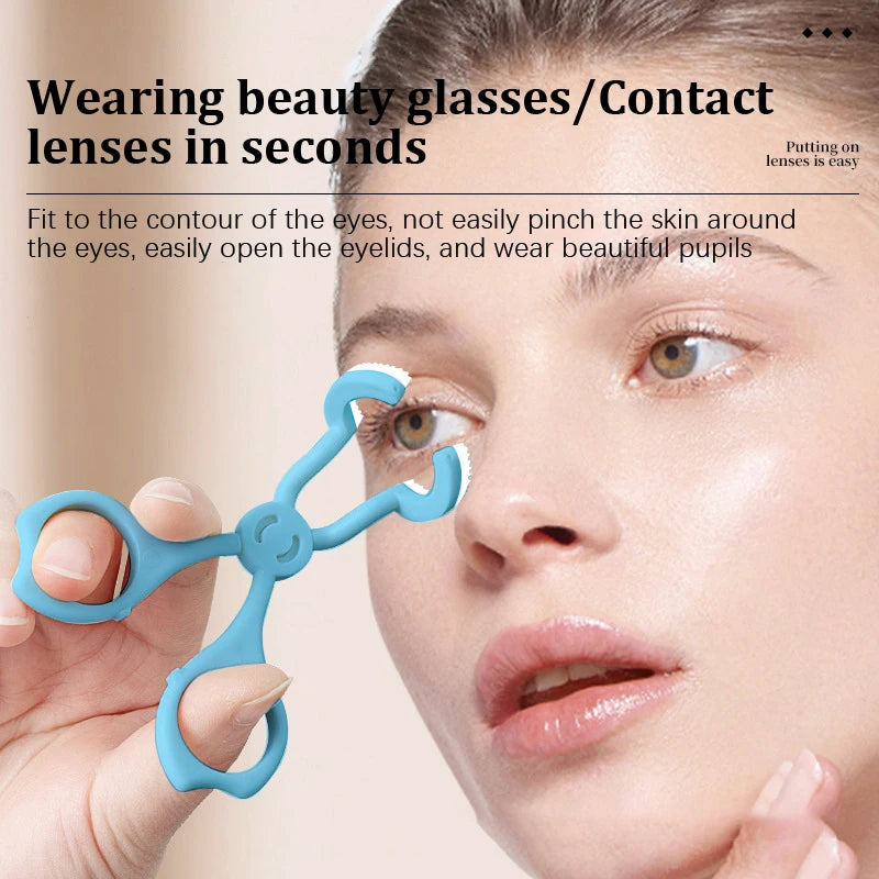 Contact Lens Inserter & Remover Tool – Portable Travel Kit Contact Lens Tool PLUSH