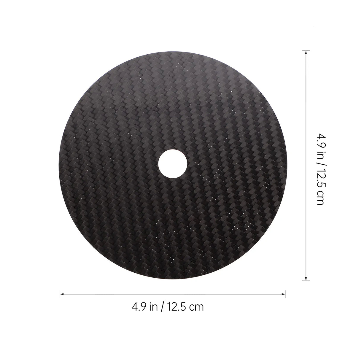 Carbon Fiber CD Platter Mat – Turntable Tuning Pad | Foxnovo CD Turntable Mat PLUSH