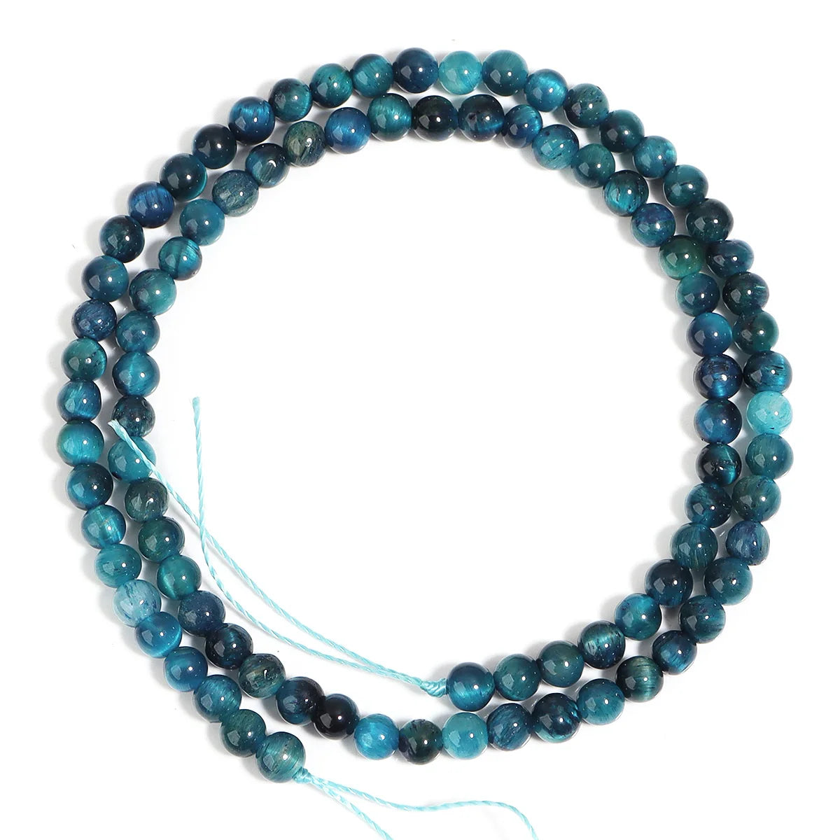 Blue Tiger's Eye Stone Beads 4–12mm | DIY Jewelry Spacers Stone Spacer Beads PLUSH 4mm