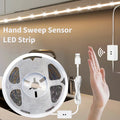 LED Strip Light 1–10M USB Hand Wave Sensor Kitchen Cabinet TV LED Strip Light PLUSH Warm White 10M