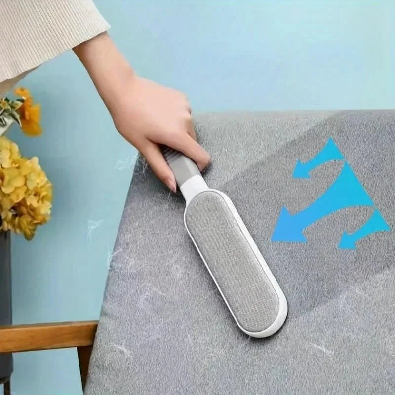 Double-Sided Pet Hair Remover Brush – Reusable Lint Cleaner Lint Remover Brush PLUSH