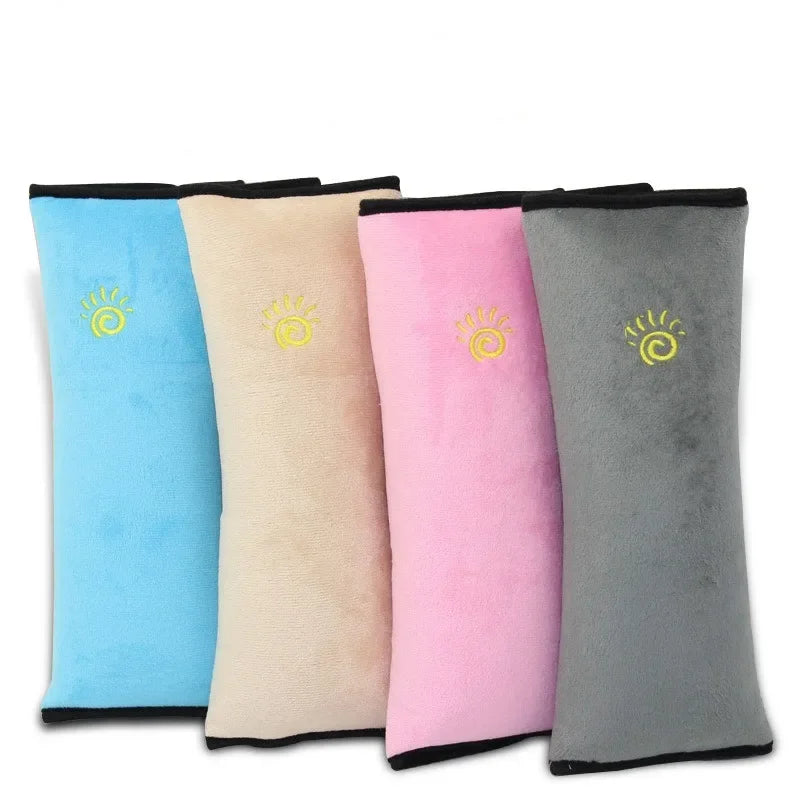 Kids Car Seat Belt Pillow – Plush Shoulder Cushion & Head Support Car Seat Belt Pillow PLUSH