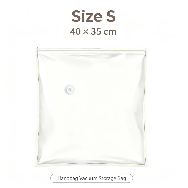 TAILI Vacuum Storage Bags for Shoes & Handbags | Space Saver Vacuum Storage Bags PLUSH S