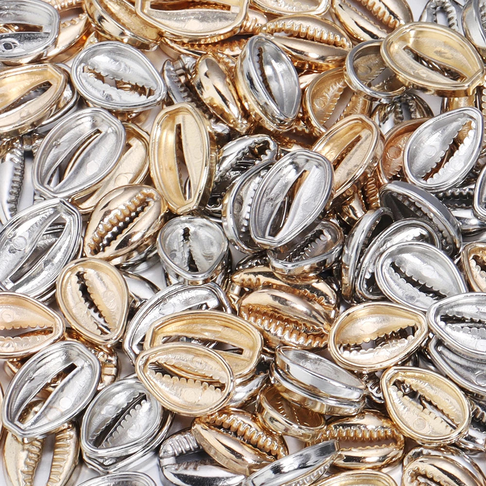 50pcs Sea Shell CCB Spacer Beads 12x17mm – DIY Jewelry Making Jewelry Spacer Beads PLUSH