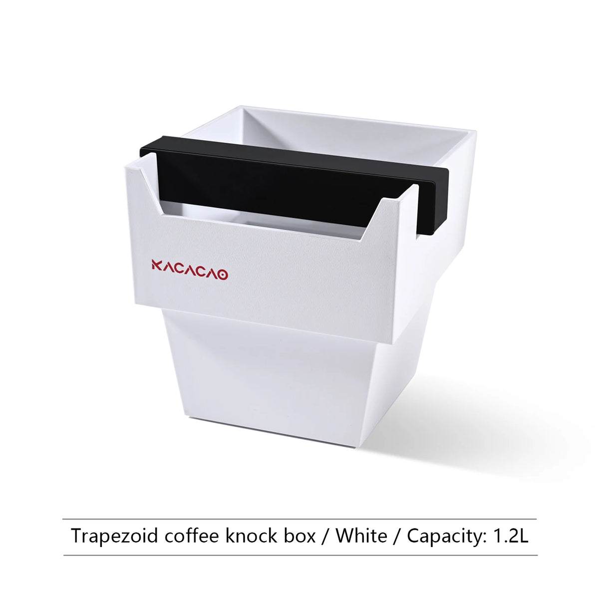 KACACAO Coffee Knock Box – Espresso Grounds Dump Bin Coffee Knock Box PLUSH White