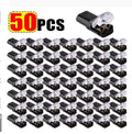 Waterproof 2-Pin Snap Wire Connectors – 20/30pcs Terminal Wire Snap Connector PLUSH 50Pcs 2P