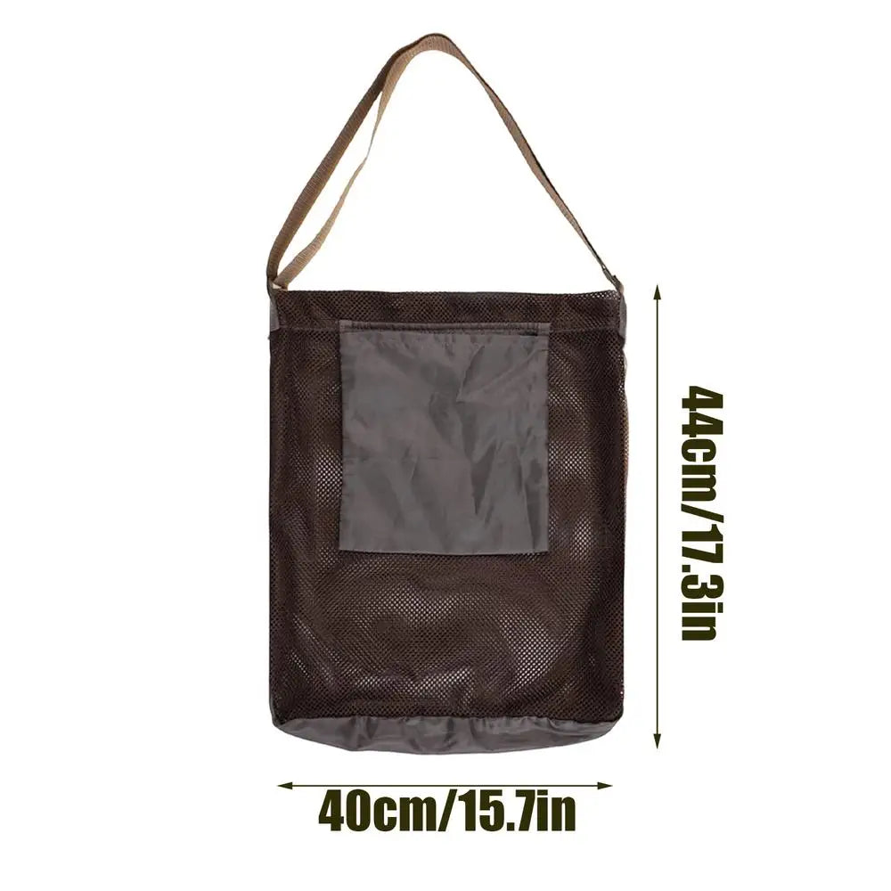 Mushroom Foraging Bag – Breathable Mesh Harvest Pouch Foraging Harvest Bag PLUSH 1PC