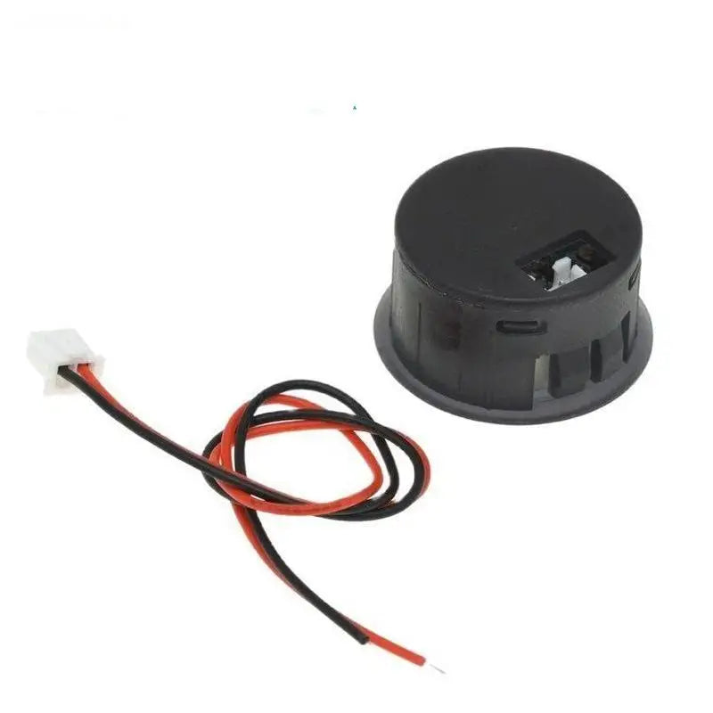 Round Digital DC Voltmeter 4-100V LED – Car Motorcycle Monitor Digital Voltmeter PLUSH