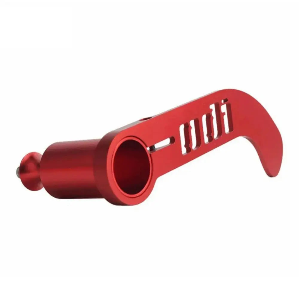 Ultralight Alloy Bike Rear Derailleur Guard & Mount Bracket Derailleur Guard Bracket PLUSH red