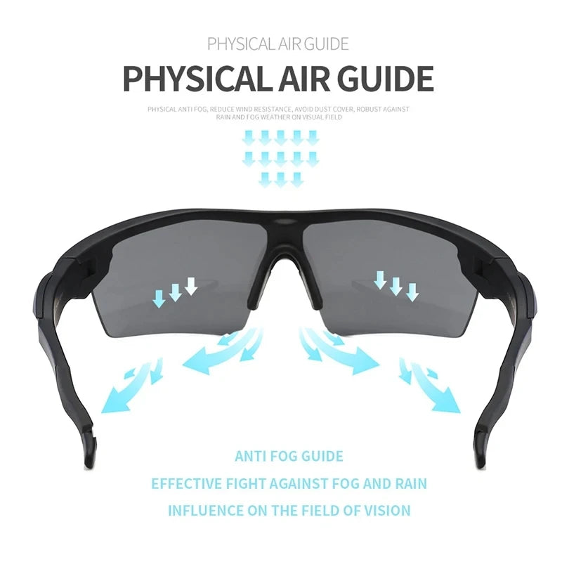 RIDERACE UV400 Cycling Sunglasses – MTB, Road Bike & Outdoor Cycling Sunglasses PLUSH