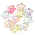 10pcs 20mm Star Acrylic Spacer Beads – Multicolor DIY Jewelry Acrylic Spacer Beads PLUSH mixed 05
