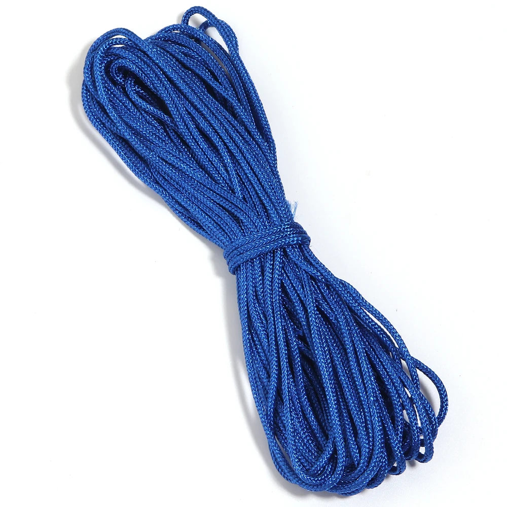 10 Yards 2mm Polyester Braided Rope – DIY Drawstring Cord Braided Craft Cord PLUSH royal blue