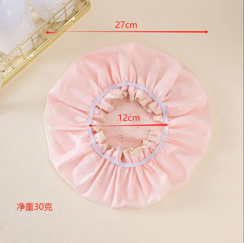 Fawn Shower Cap – Waterproof Bathing Cap for Women Shower Cap PLUSH