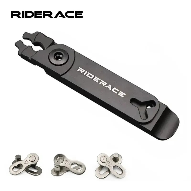 RIDERACE MTB Bike Chain Link Pliers – Cycling Multi-Tool Cycling Repair Tool PLUSH black set