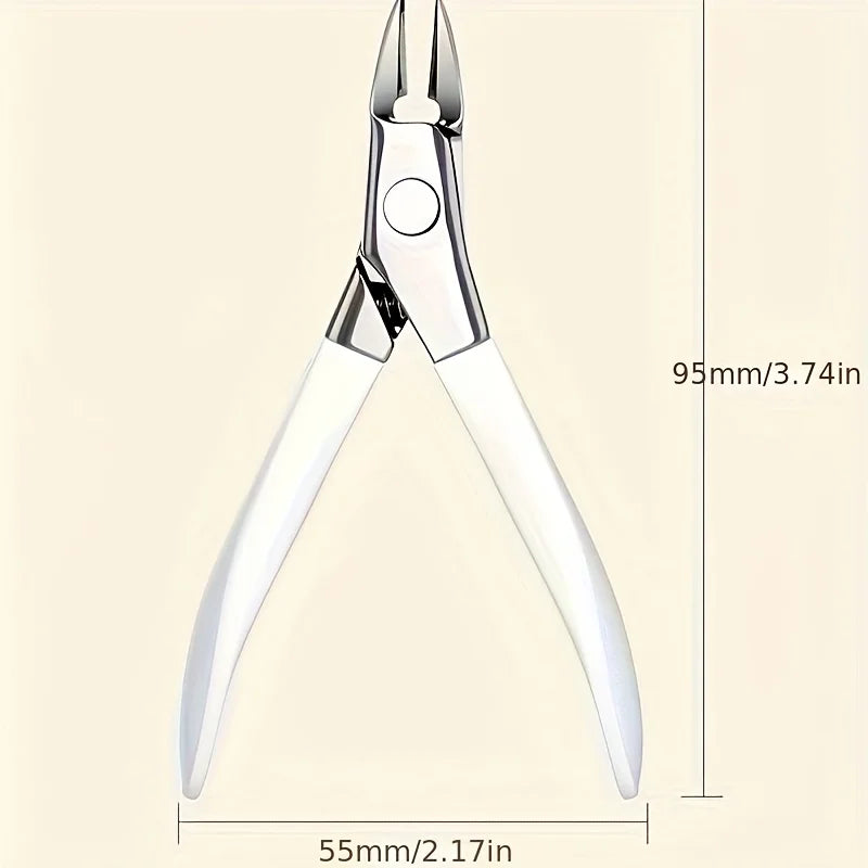 Ouriner Nail Clippers & Cuticle Tweezers Set – Stainless Steel Nail Care Set PLUSH