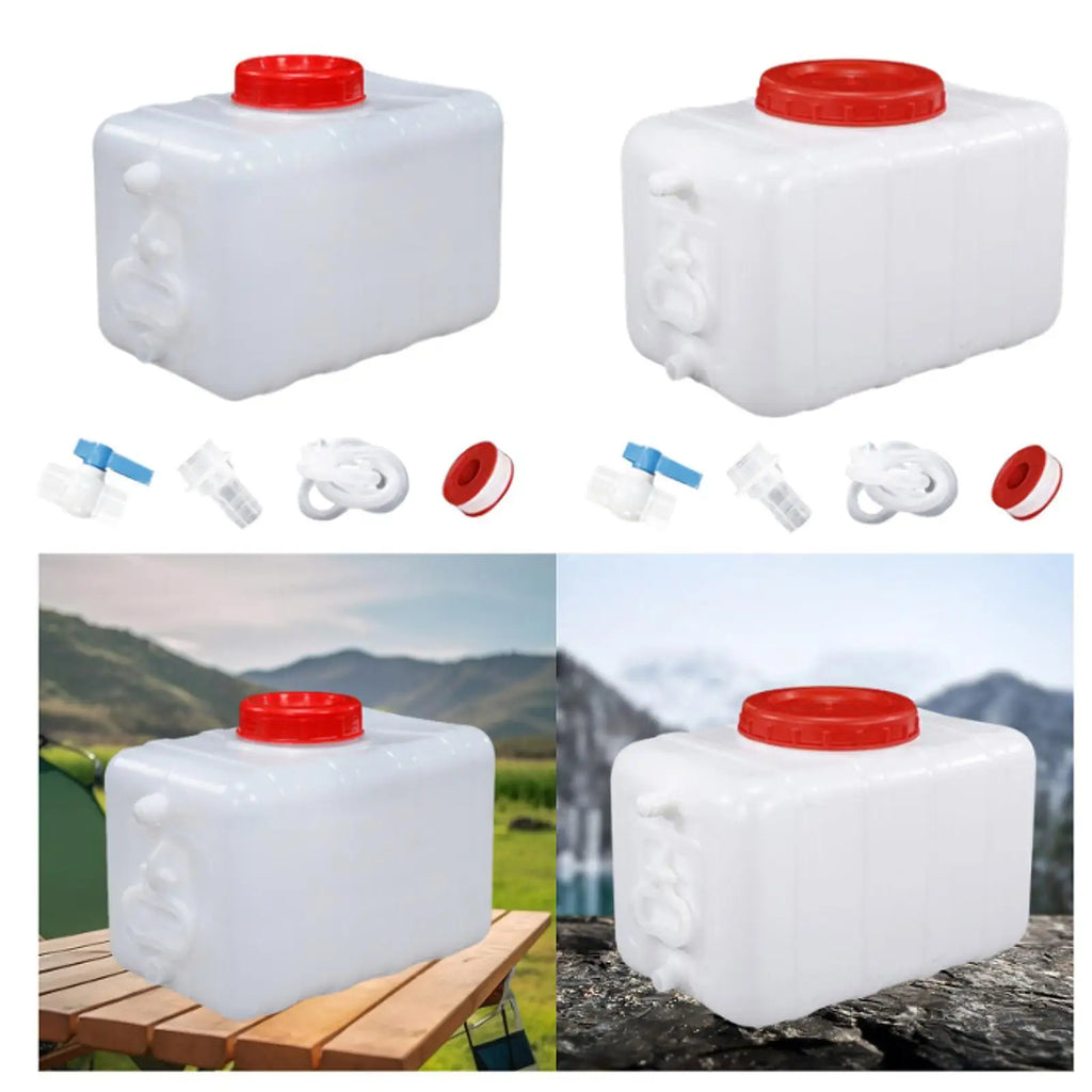 Tooyful 15L–25L Rectangular Camping Water Jug & Dispenser Camping Water Jug PLUSH