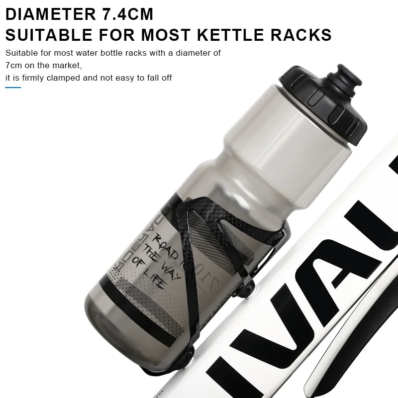 RIDERACE 750ml Squeeze Cycling Water Bottle – PP5 Plastic Sports Water Bottle PLUSH