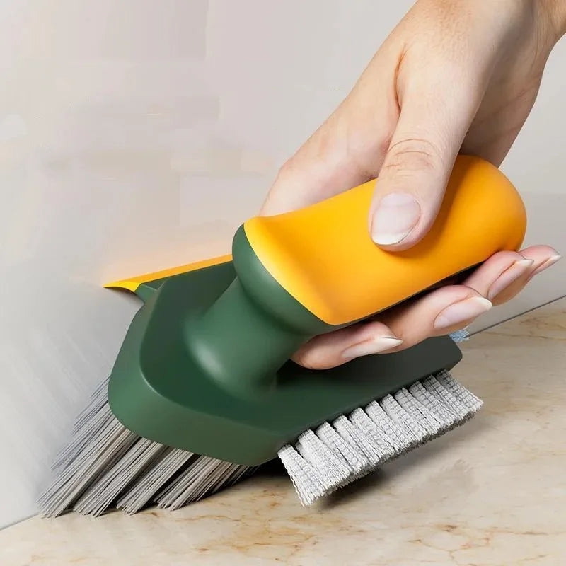 Crevice Cleaning Brush – Tile Grout & Corner Scrubber Tool Crevice Cleaning Brush PLUSH Greey