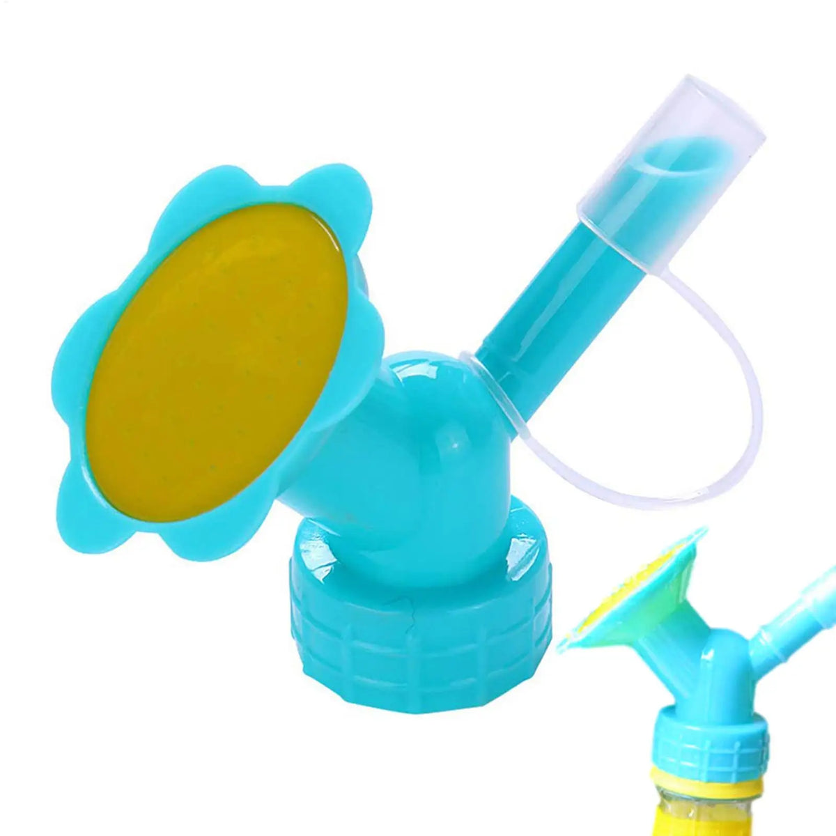 Sunflower Bottle Cap Watering Nozzle – Dual-Mode Sprinkler Garden Watering Nozzle PLUSH