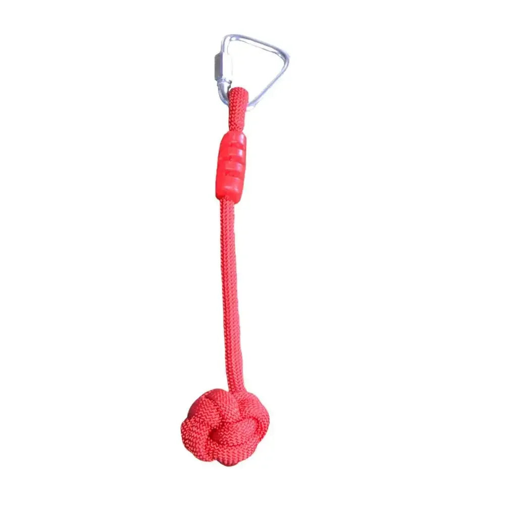 Kids Gym Rings Swing Set – Indoor & Outdoor Playground Kids Gym Swing Set PLUSH red 2