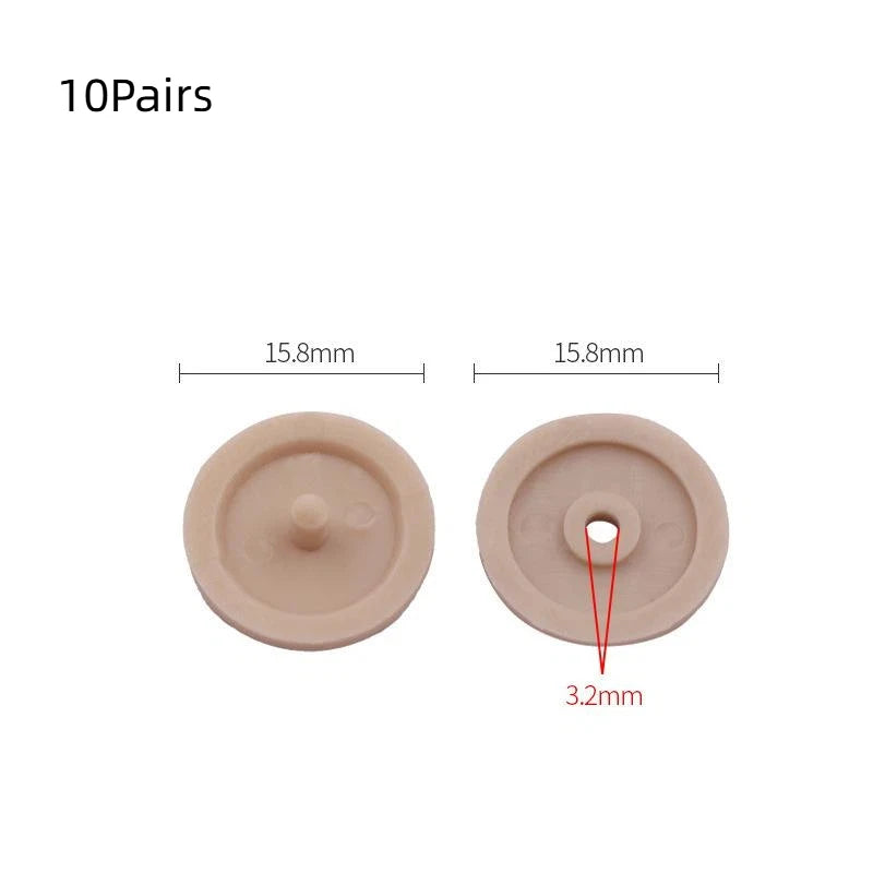 10 Pairs Universal Car Seat Belt Clips – Safety Stopper Buckle Seat Belt Clip PLUSH frosted Beige
