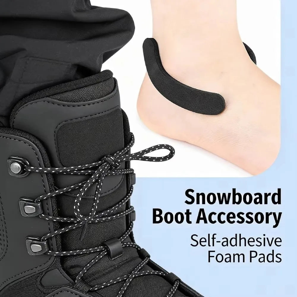 Ski Boot Heel Gel Pads – Anti-Blister Cushioning Inserts 10pk Ski Boot Heel Pad PLUSH