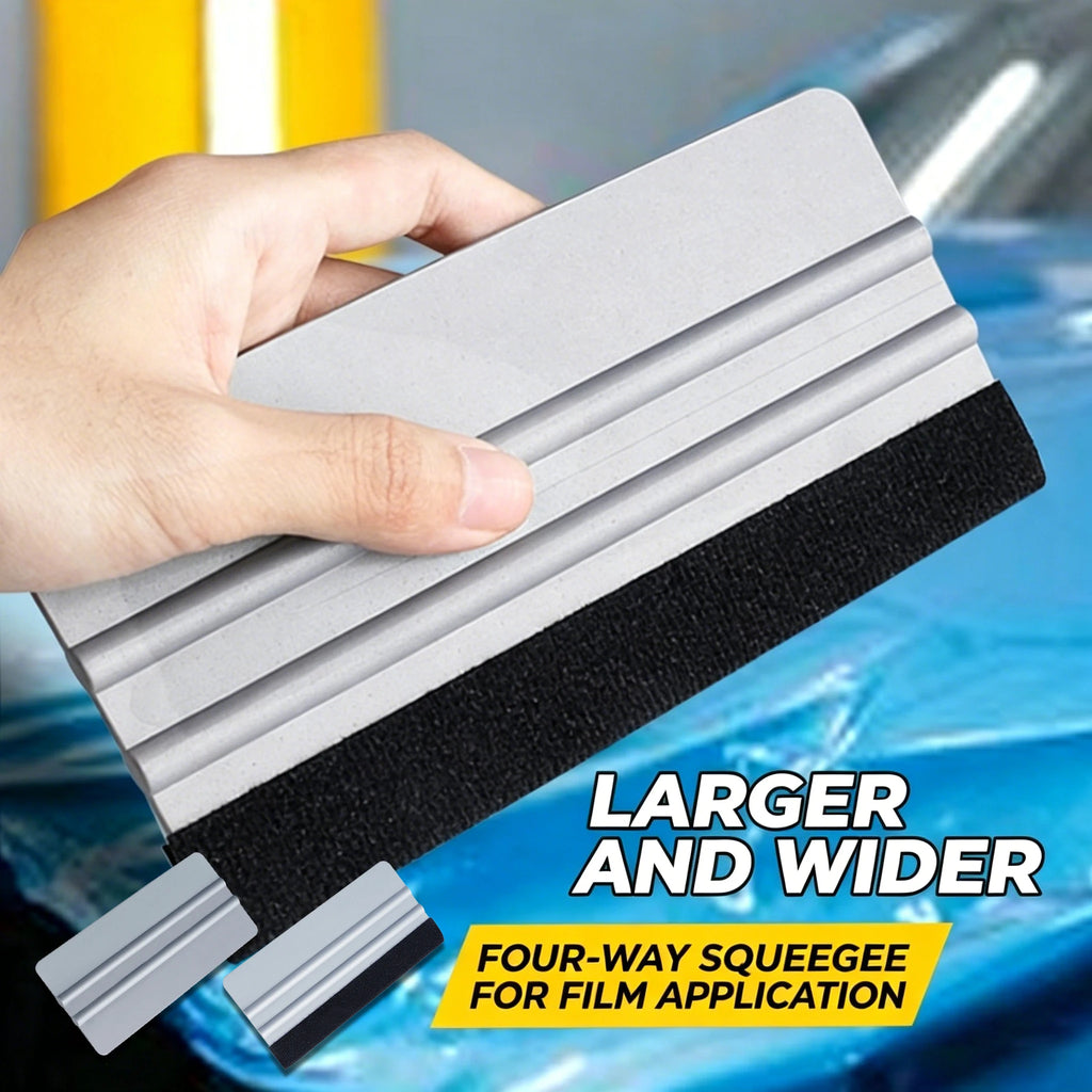 Vinyl Wrap Installation Kit – Silicone Squeegee & Scraper Vinyl Wrap Tool Kit PLUSH