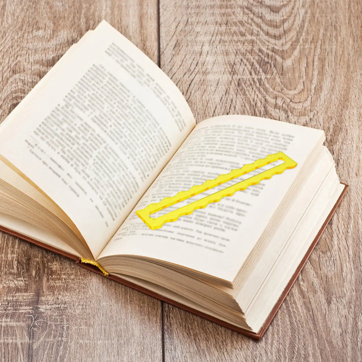 6-Pack Acrylic Reading Guide Strips & Overlay Bookmarks Reading Guide Strips PLUSH Default Title