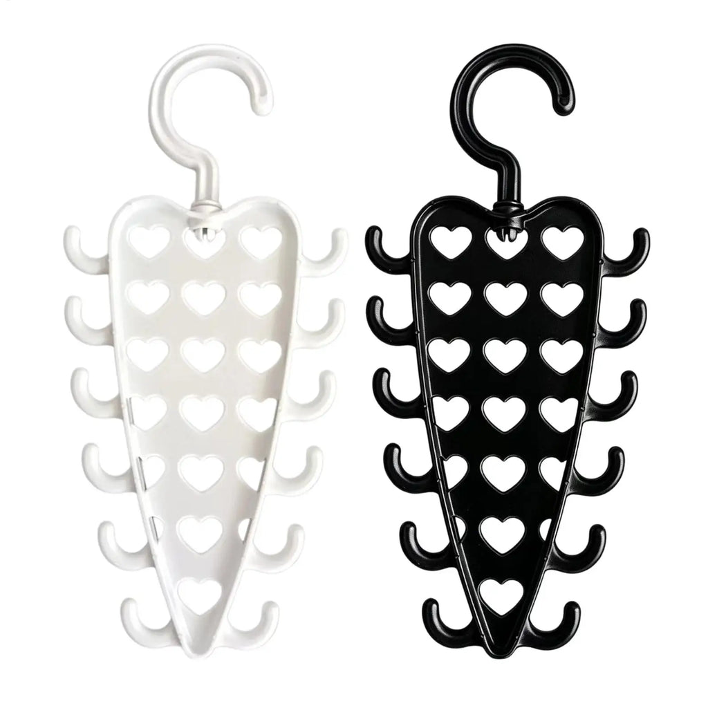 V-Shape 12-Hook Space Saving Closet Organizer Hanger Closet Organizer Hanger PLUSH