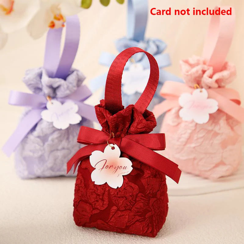Fabric Tassel Drawstring Candy Bags – Wedding & Party Favors Party Favor Bag PLUSH