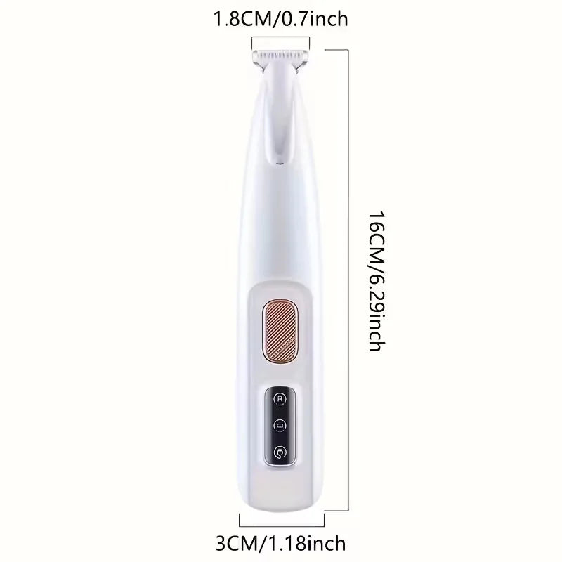 USB Rechargeable Pet Hair Trimmer – Cat & Dog Grooming Clipper Pet Grooming Clipper PLUSH