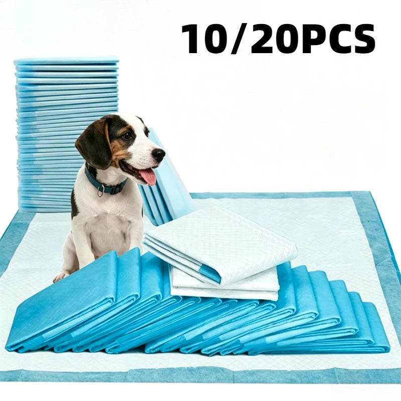 Pet Pee Pads for Dogs & Cats – Super Absorbent Training Mats Pet Training Pads PLUSH