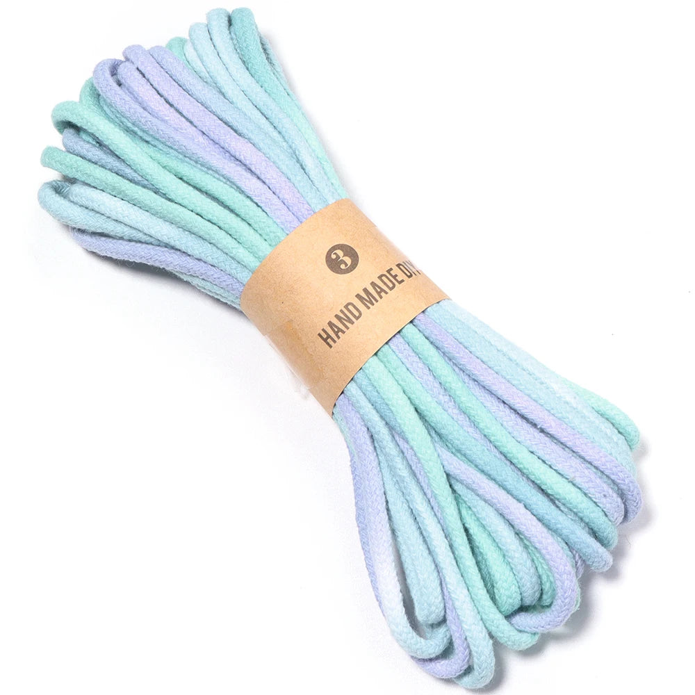 4mm Gradient Tie Dye Cotton Macrame Cord 10 Yards – DIY Craft Macrame Cord PLUSH 10