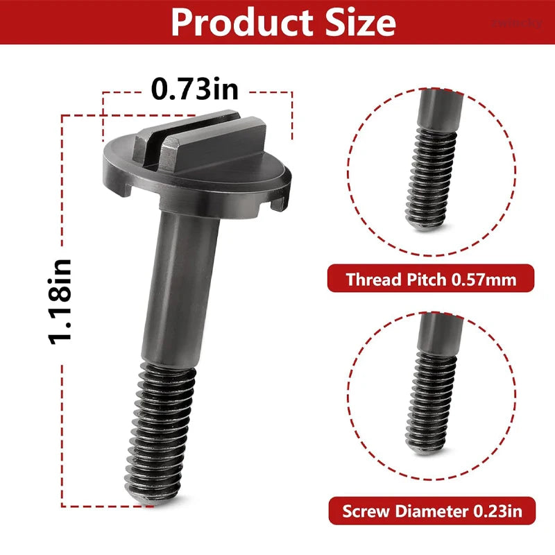 06-75-0025 Blade Backing Pad Screw for Milwaukee 2626-20 Multi-Tool Multi-Tool Replacement Part PLUSH