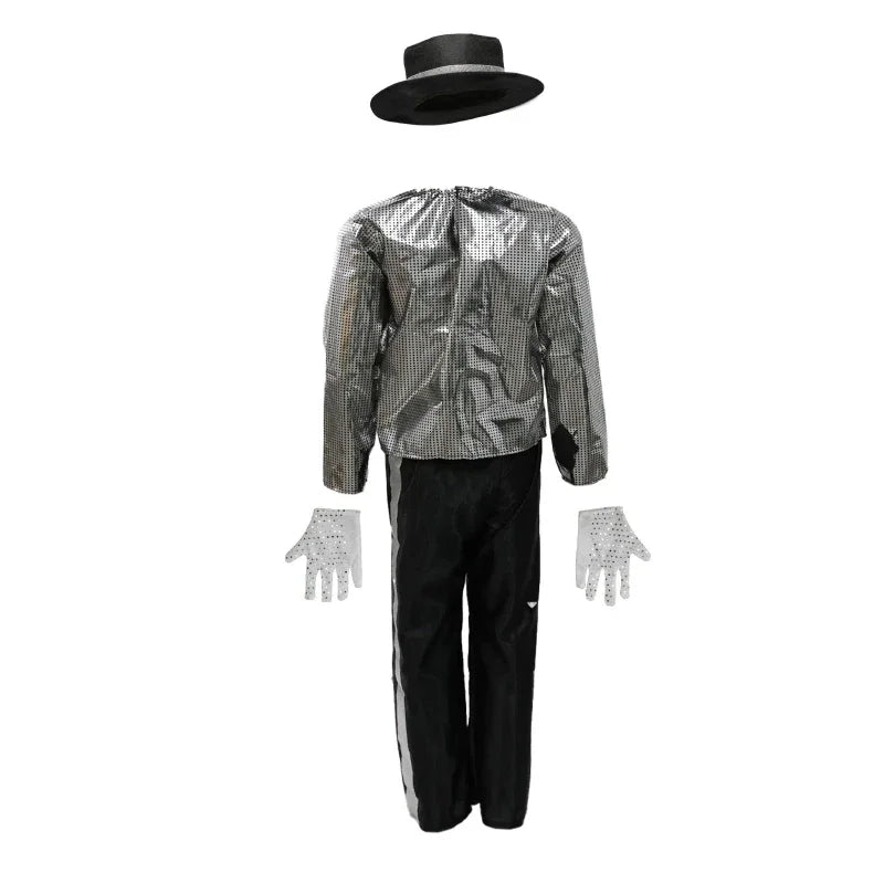 1970s Pop Star Kids Halloween Costume 5-Piece Set Kids Costume Set PLUSH