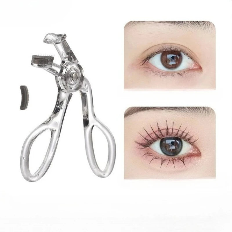 Wide-Angle Eyelash Curler with Built-In Comb – All Eye Shapes Eyelash Curler PLUSH Part 1Pc